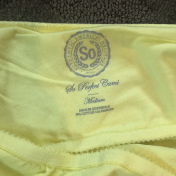 Light yellow cami - Picture 3 of 3